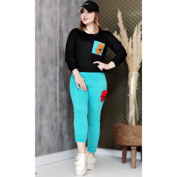 ست بلوز شلوار جیب عروسکی