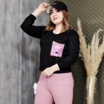 ست بلوز شلوار جیب عروسکی