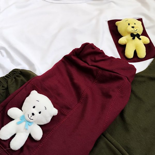 ست بلوز شلوار جیب عروسکی