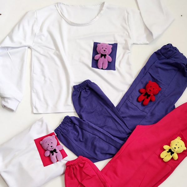 ست بلوز شلوار جیب عروسکی