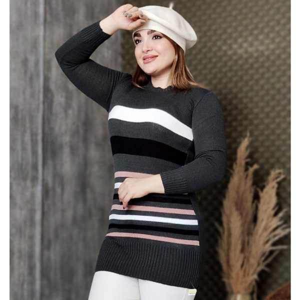 تونیک حوله ای راه راه - مانتو پاتریس رشت