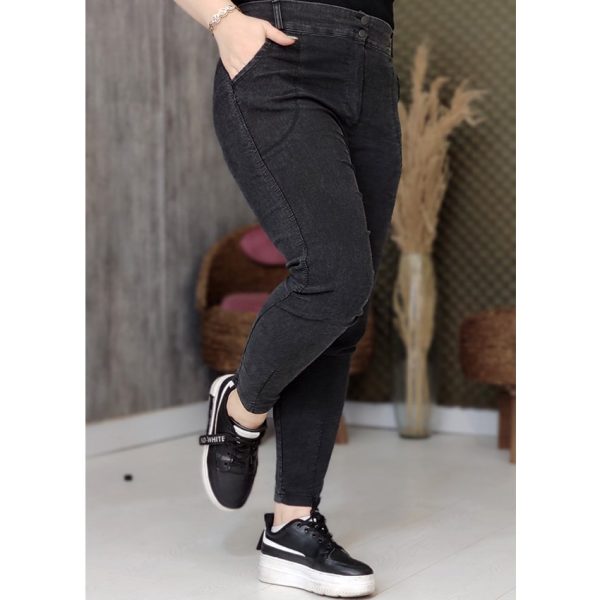 شلوار ذغالی 2 دکمه - مانتو پاتریس رشت