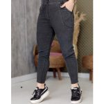 شلوار ذغالی 2 دکمه - مانتو پاتریس رشت