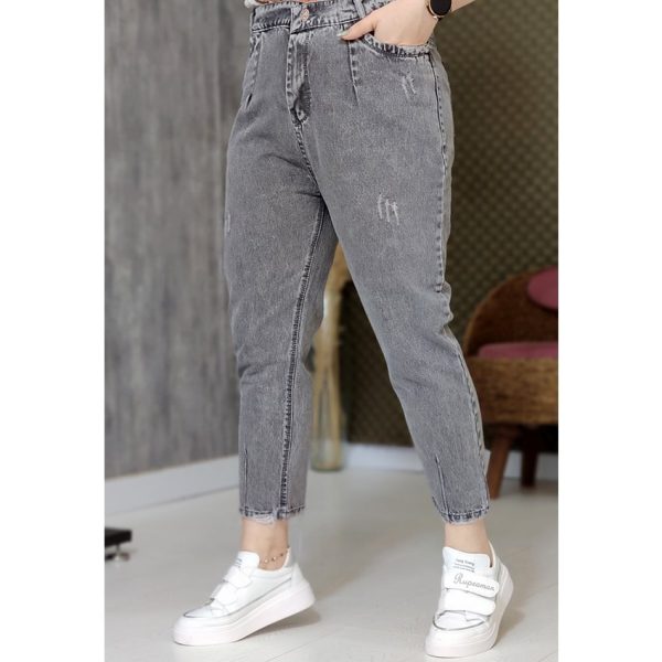 3290068-1-min شلوار مام فیت جین طوسی - مانتو پاتریس رشت