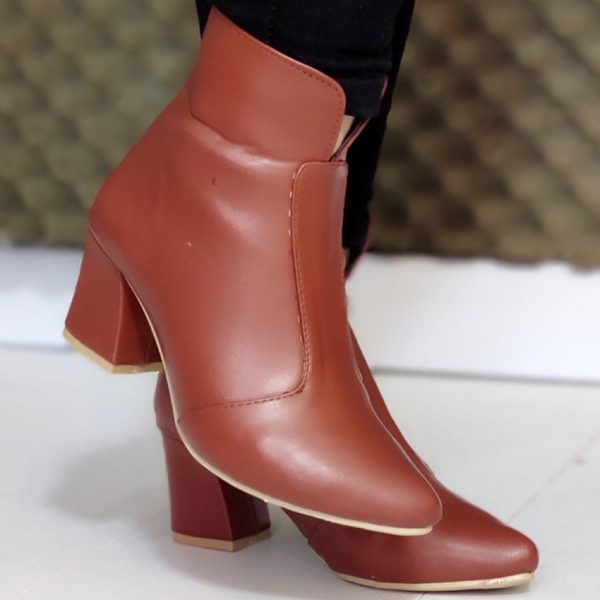 نیم بوت پاشنه دار - مانتو پاتریس رشت