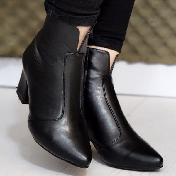 نیم بوت پاشنه دار - مانتو پاتریس رشت