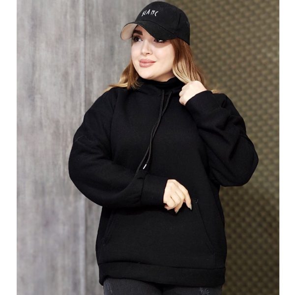 35100123-001-min هودی دورس 3 نخ مشکی - مانتو پاتریس رشت