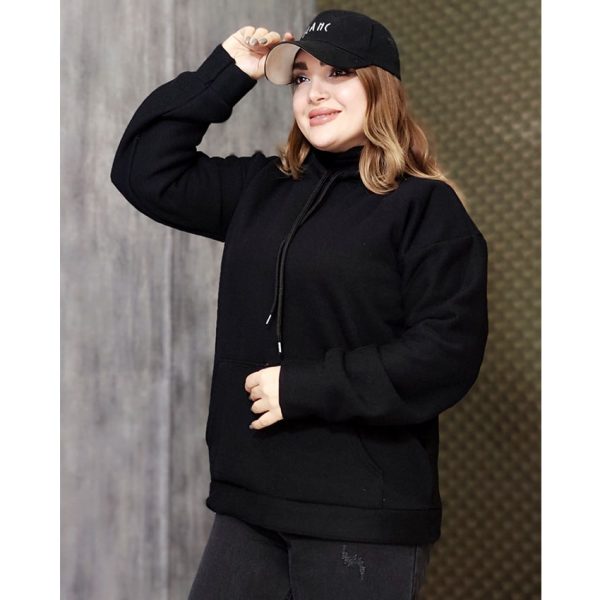 35100123-002-min هودی دورس 3 نخ مشکی - مانتو پاتریس رشت