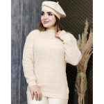 بلوز بافت یقه گرد - مانتو پاتریس رشت