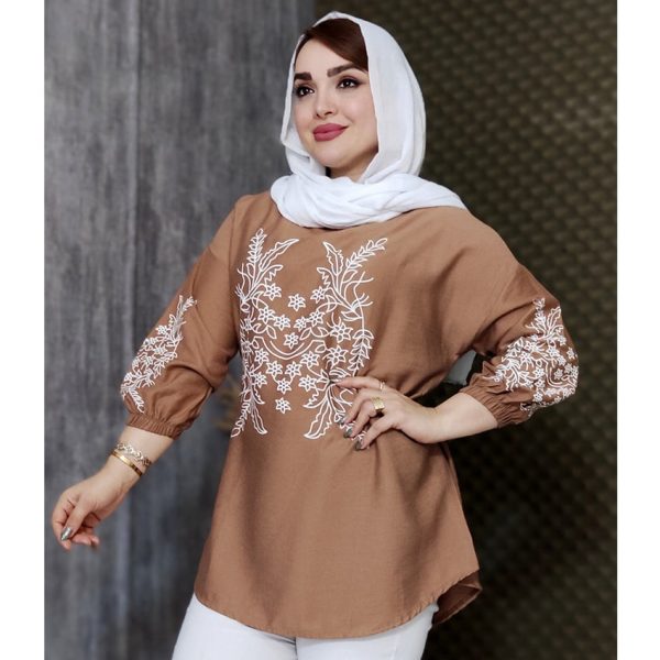 شومیز طرحدار 35400116 - Image 7