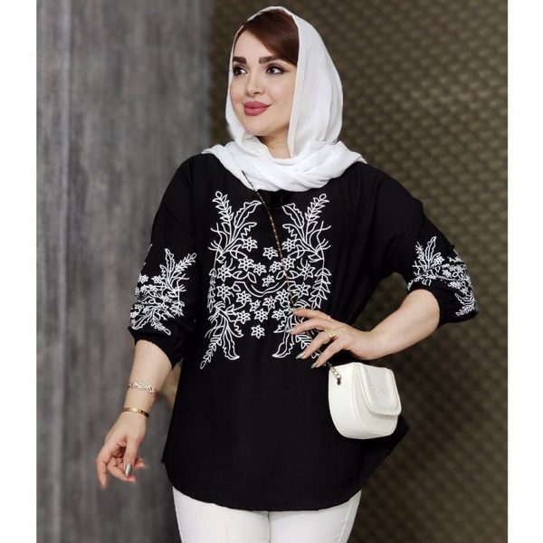 شومیز طرحدار 35400116 - Image 6