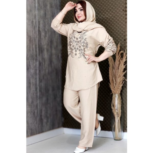 ست بلوز شلوار کرسپو بهاره