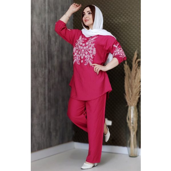 ست بلوز شلوار کرسپو بهاره - مانتو پاتریس رشت