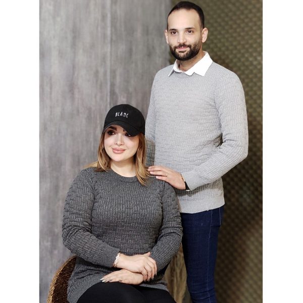 بلوز بافت برجسته -مانتو پاتریس رشت