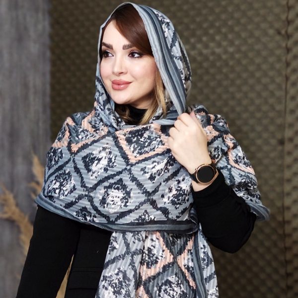 شال لوزی بهاره منگوله دار - مانتو پاتریس رشت