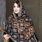 شال لوزی بهاره منگوله دار - مانتو پاتریس رشت