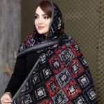 شال لوزی بهاره منگوله دار - مانتو پاتریس رشت