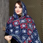 شال لوزی بهاره منگوله دار - مانتو پاتریس رشت