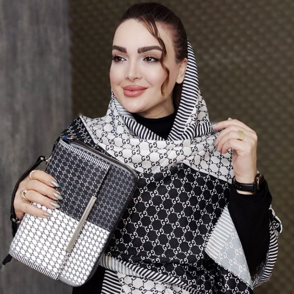 3570021621-3-min ست شال و کیف دسته دار - مانتو پاتریس رشت