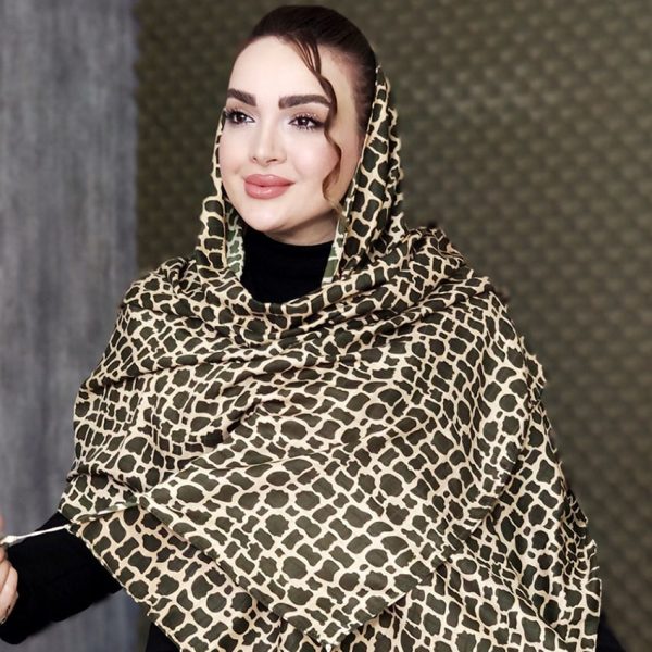 شال طرح سنگی - مانتو پاتریس رشت