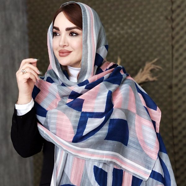 شال نیم دایره رنگی - مانتو پاتریس رشت