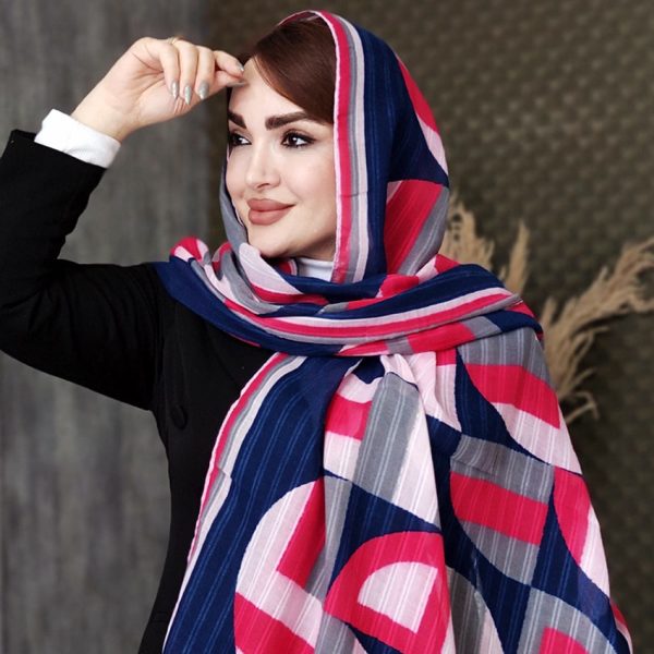 شال نیم دایره رنگی - مانتو پاتریس رشت