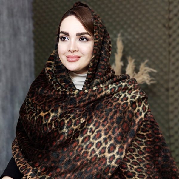 شال موهر پلنگی - مانتو پاتریس رشت