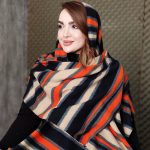 شال موهر راه راه - مانتو پاتریس رشت