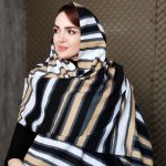 شال موهر راه راه - مانتو پاتریس رشت