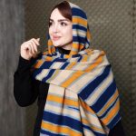 شال موهر راه راه - مانتو پاتریس رشت