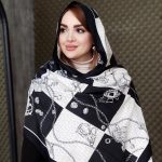 شال چهارخونه زنجیری - مانتو پاتریس رشت