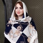 شال چهارخونه زنجیری - مانتو پاتریس رشت