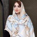 شال چهارخونه زنجیری - مانتو پاتریس رشت