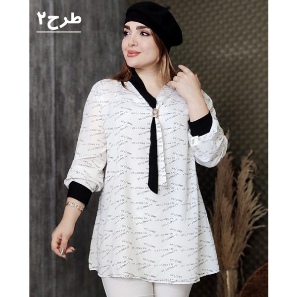 شومیز یقه کراواتی - مانتو پاتریس رشت