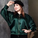 شومیز خفاشی ساتن - مانتو پاتریس رشت