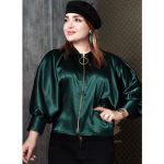 شومیز خفاشی ساتن - مانتو پاتریس رشت