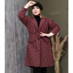 کت بلند کمربندی - مانتو پاتریس رشت