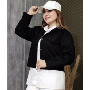 کت کراپ کتان - مانتو پاتریس رشت