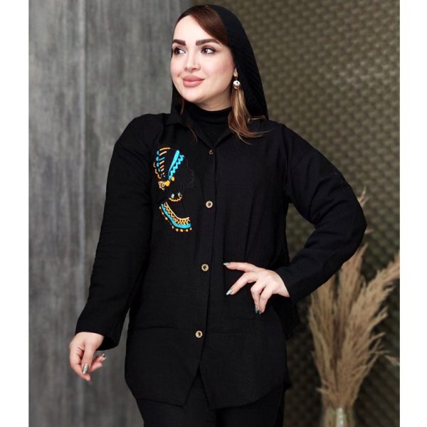 مانتو گلدوزی کرسپو مصری - مانتو پاتریس رشت