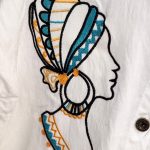 مانتو گلدوزی کرسپو مصری - مانتو پاتریس رشت