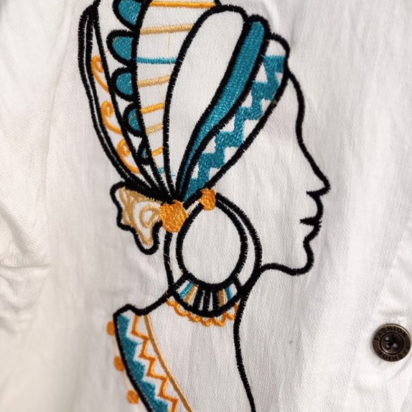 مانتو گلدوزی کرسپو مصری - مانتو پاتریس رشت