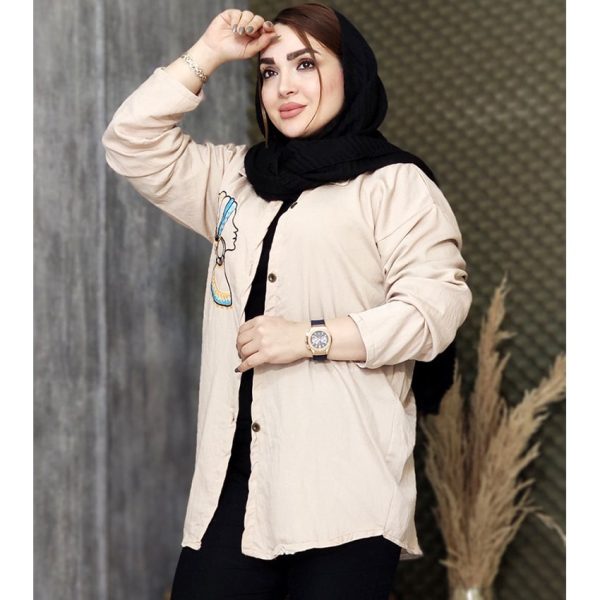 مانتو گلدوزی کرسپو مصری - مانتو پاتریس رشت