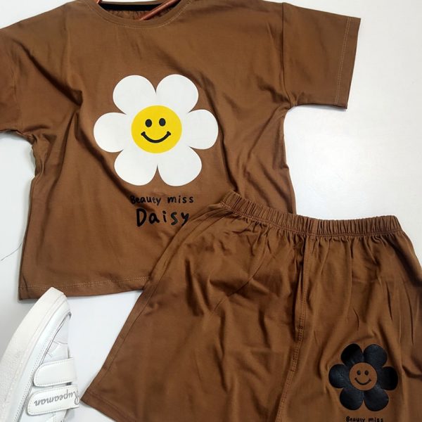 ست تیشرت شورتک گل - مانتو پاتریس رشت