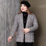 پالتو کتی چهارخونه - مانتو پاتریس رشت
