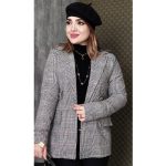 پالتو کتی چهارخونه - مانتو پاتریس رشت