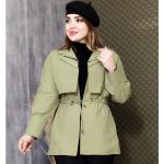 بارانی دو یقه کتان زارا - مانتو پاتریس رشت