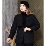 بارانی دو یقه کتان زارا - مانتو پاتریس رشت
