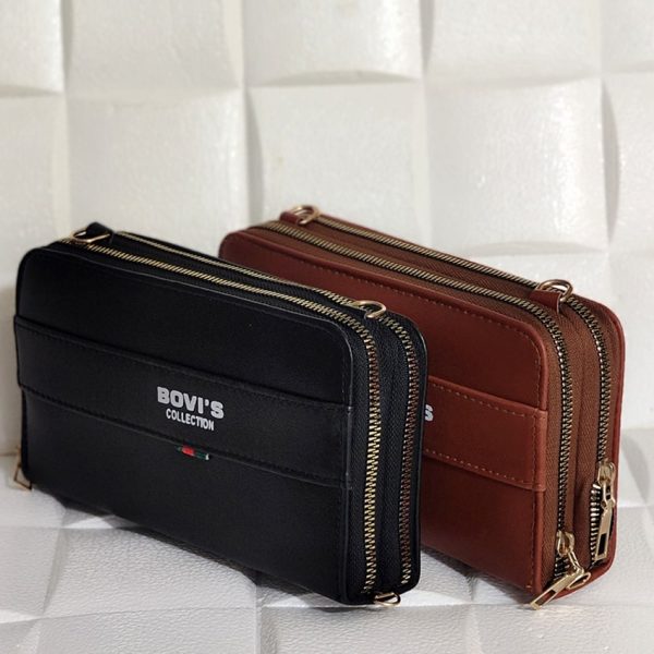 کیف دوشی دو زیپ - مانتو پاتریس رشت