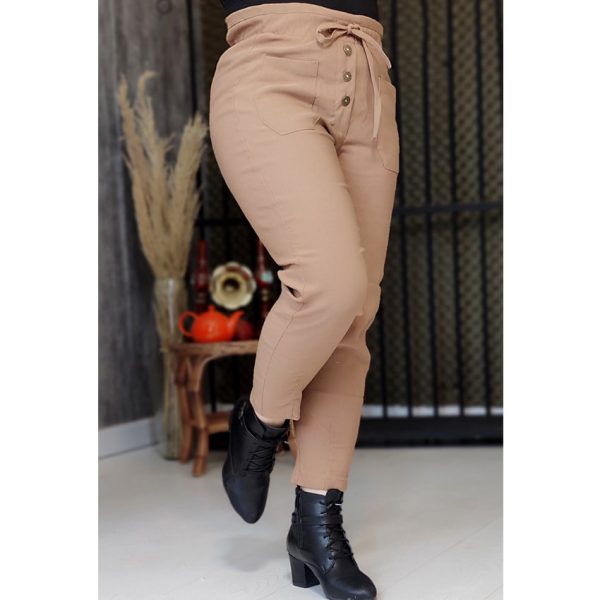 شلوار بنگال جلو جیب مام فیت