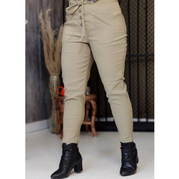 شلوار بنگال جلو جیب مام فیت - مانتو پاتریس رشت